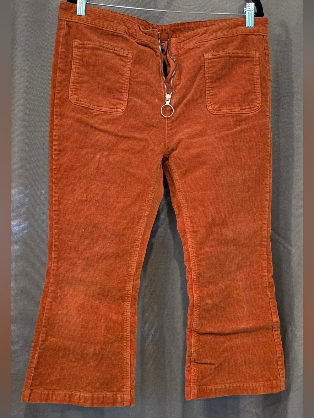 wild fable Corduroy Flare Jeans in Rust Orange